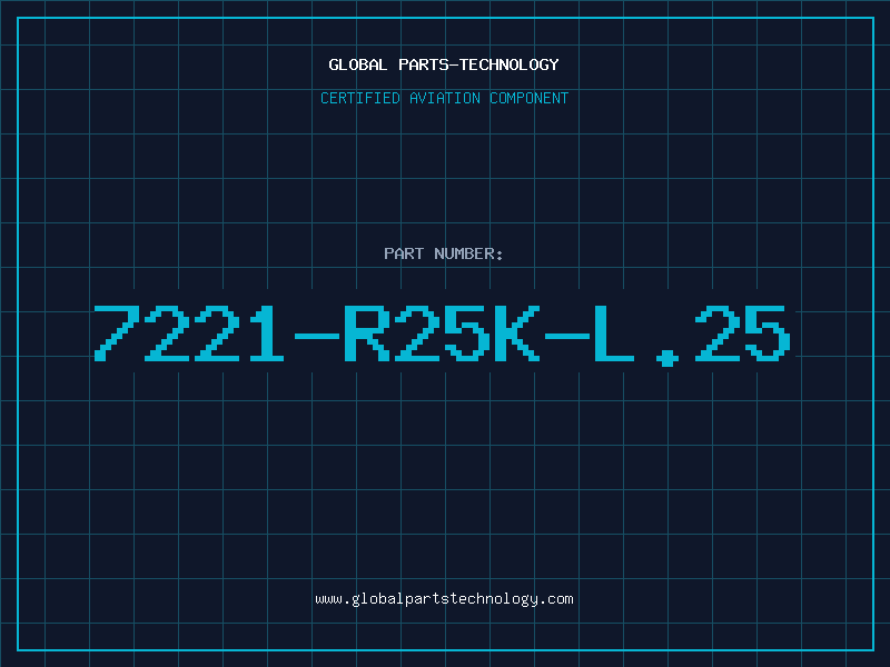 Aviation Part 7221-R25K-L.25