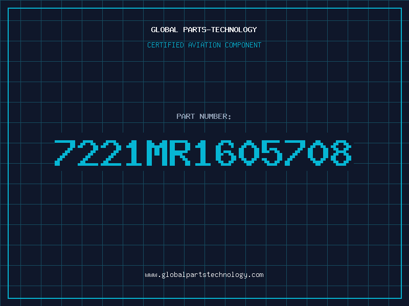 Aviation Part 7221MR1605708