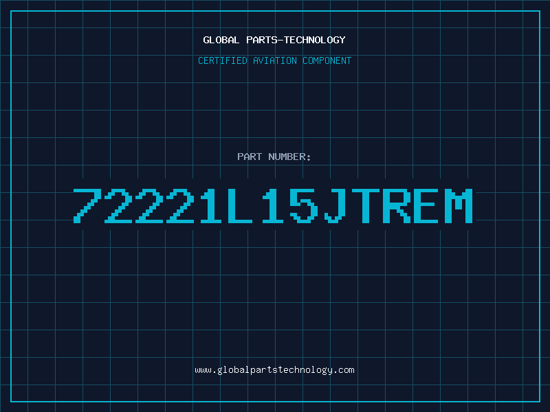 Aviation Part 72221L15JTREM