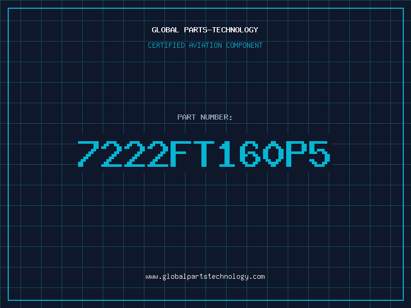 Aviation Part 7222FT160P5