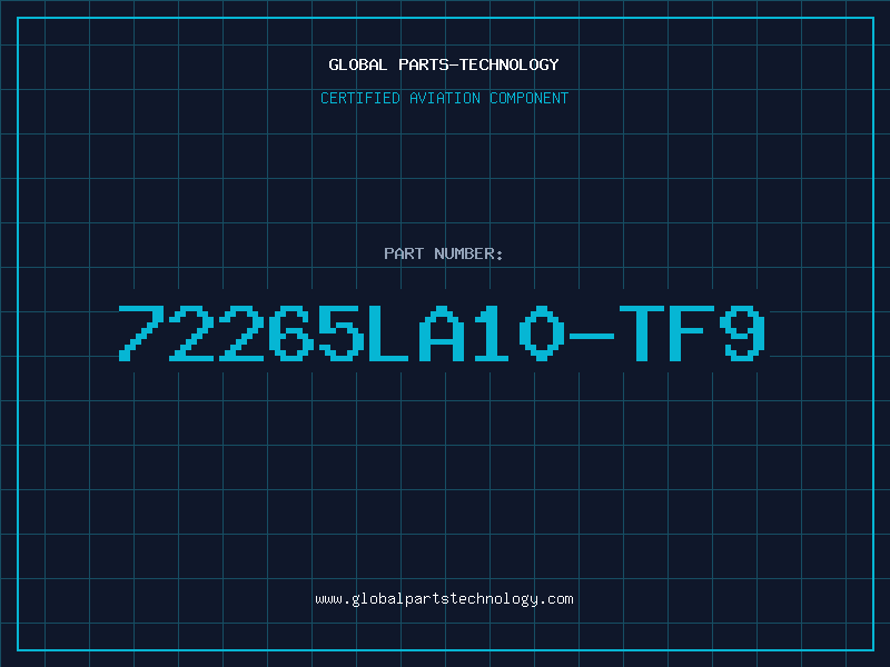 Aviation Part 72265LA10-TF9