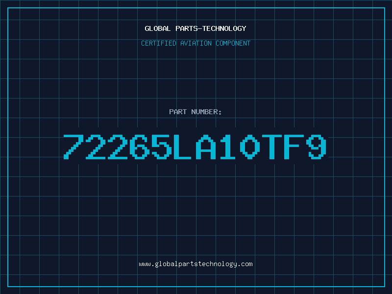 Aviation Part 72265LA10TF9