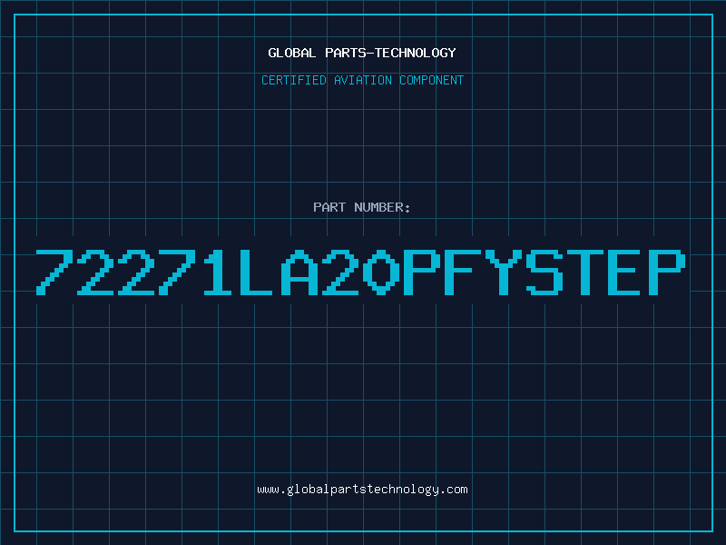 Aviation Part 72271LA20PFYSTEP