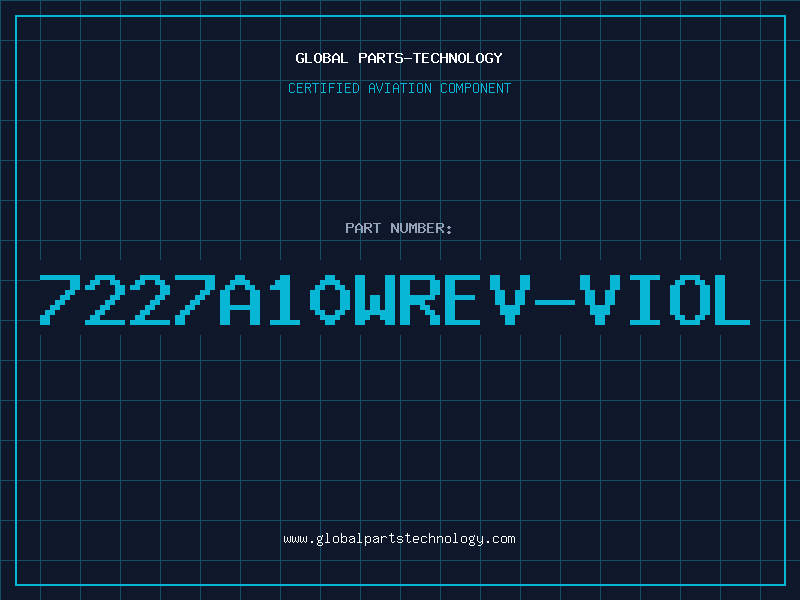 Aviation Part 7227A10WREV-VIOL