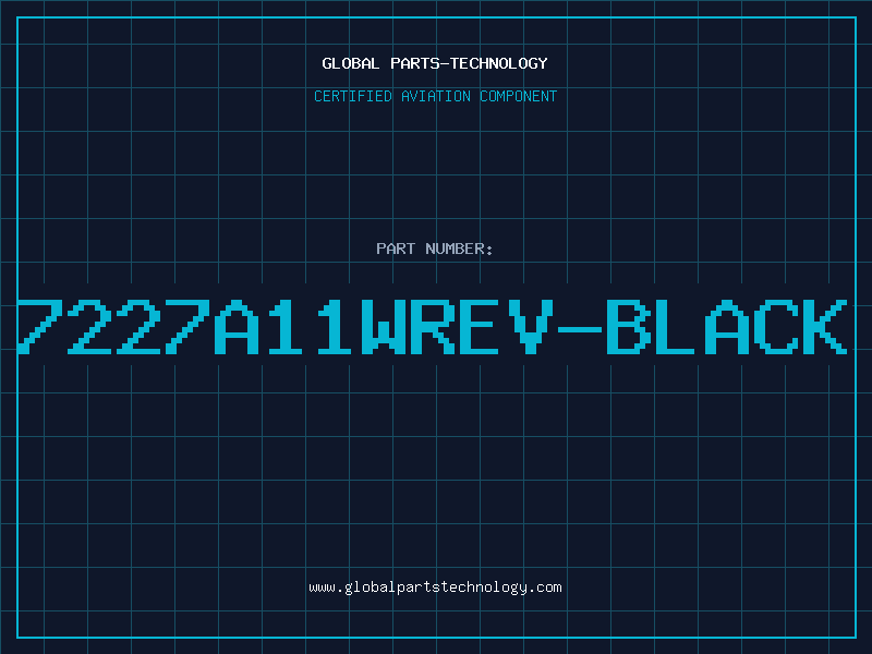 Aviation Part 7227A11WREV-BLACK