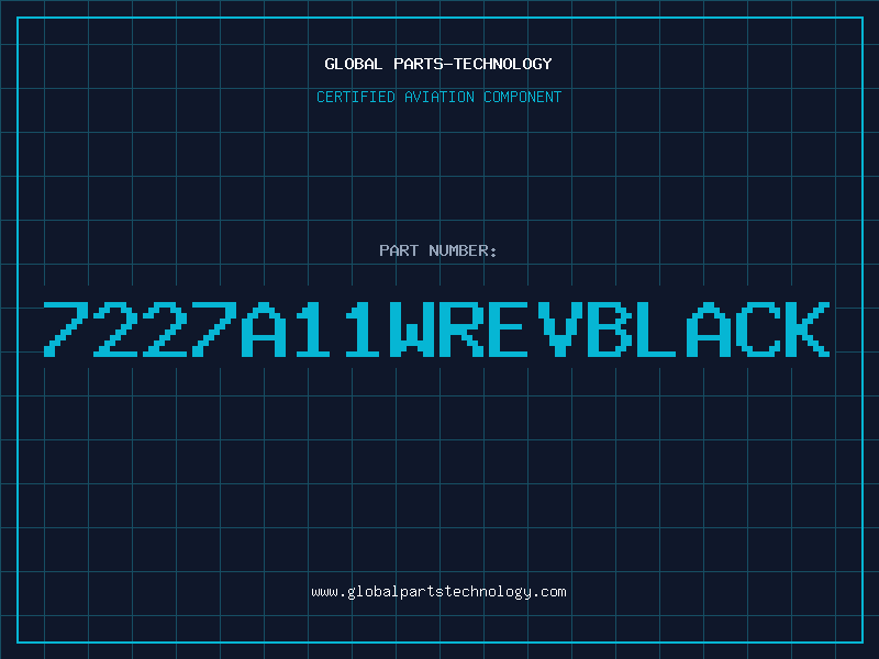 Aviation Part 7227A11WREVBLACK