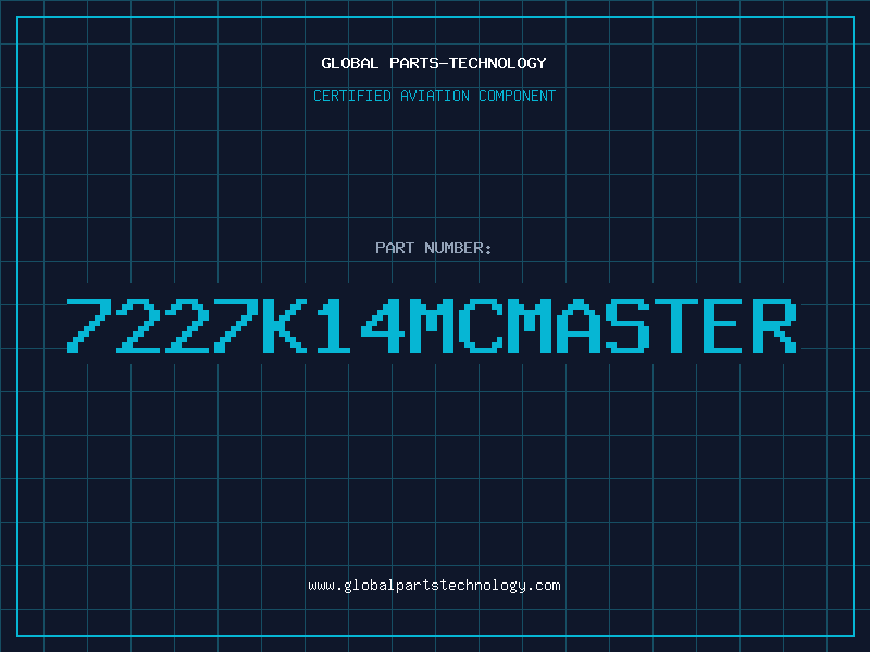 Aviation Part 7227K14McMaster