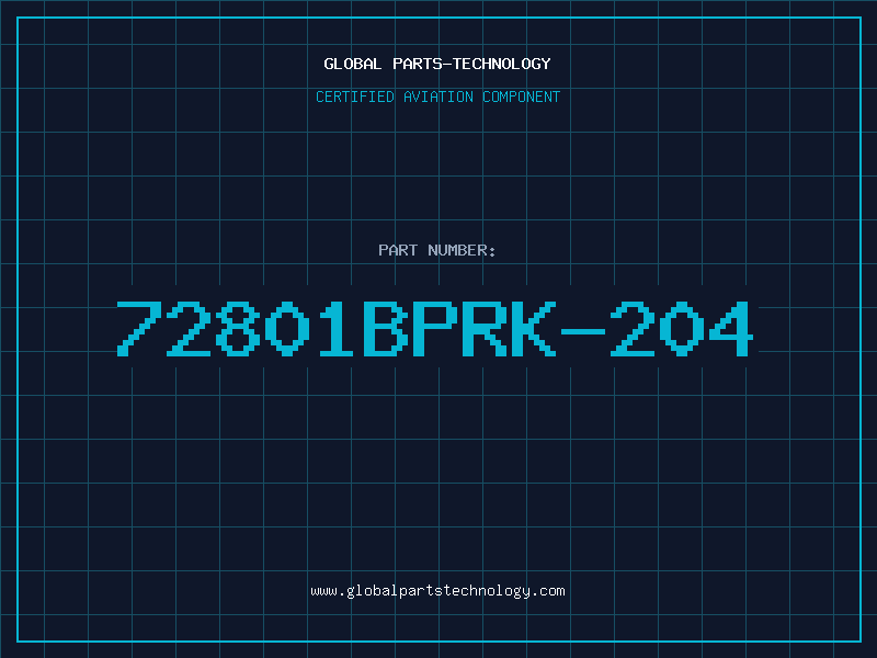 Aviation Part 72801BPRK-204