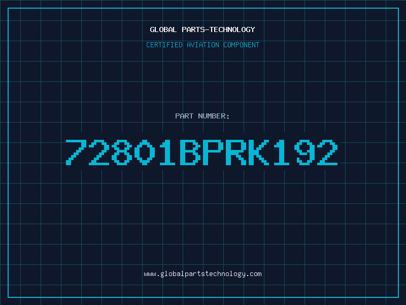 Aviation Part 72801BPRK192
