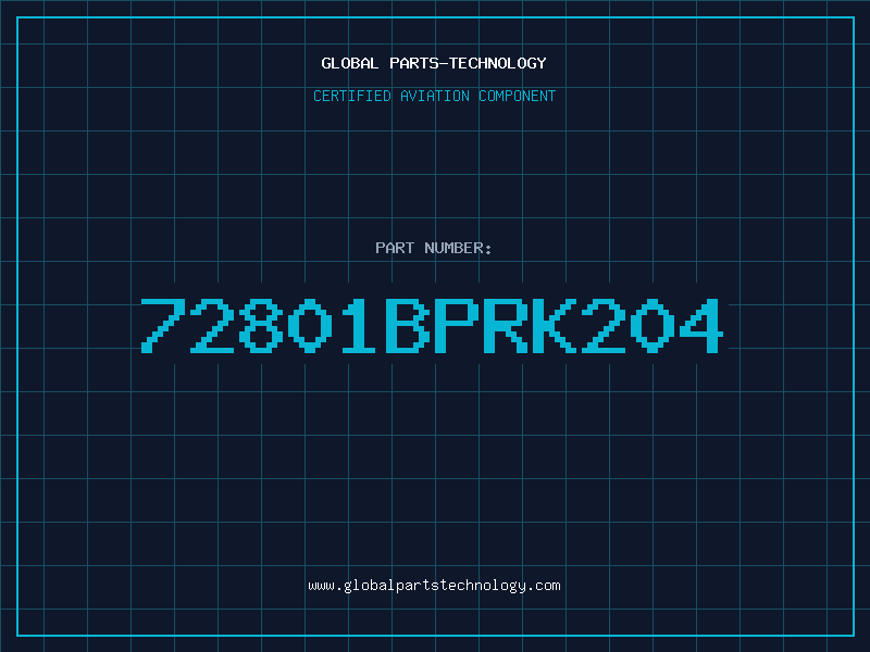 Aviation Part 72801BPRK204