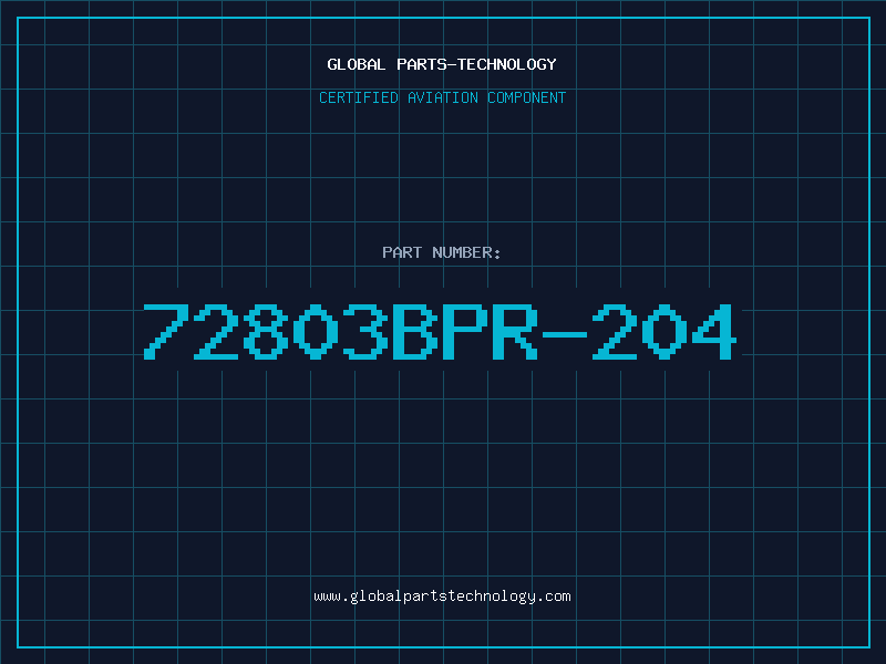 Aviation Part 72803BPR-204