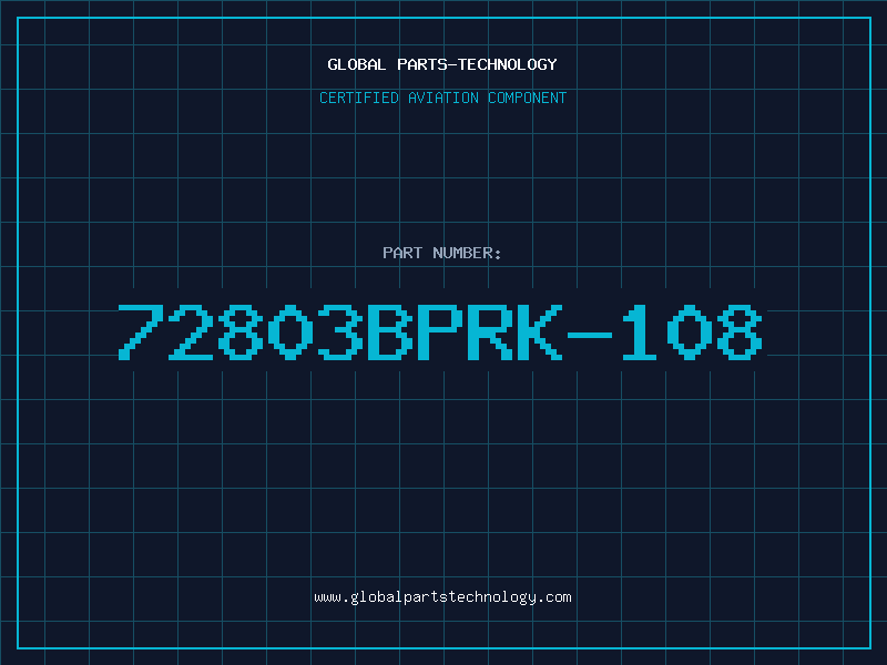 Aviation Part 72803BPRK-108