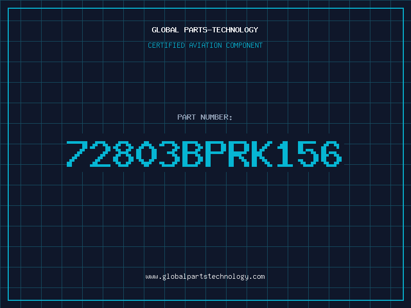 Aviation Part 72803BPRK156
