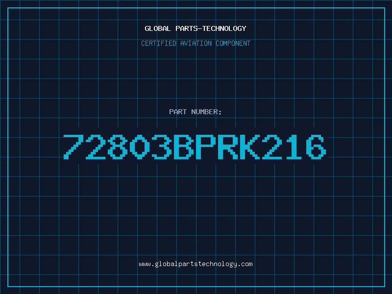Aviation Part 72803BPRK216