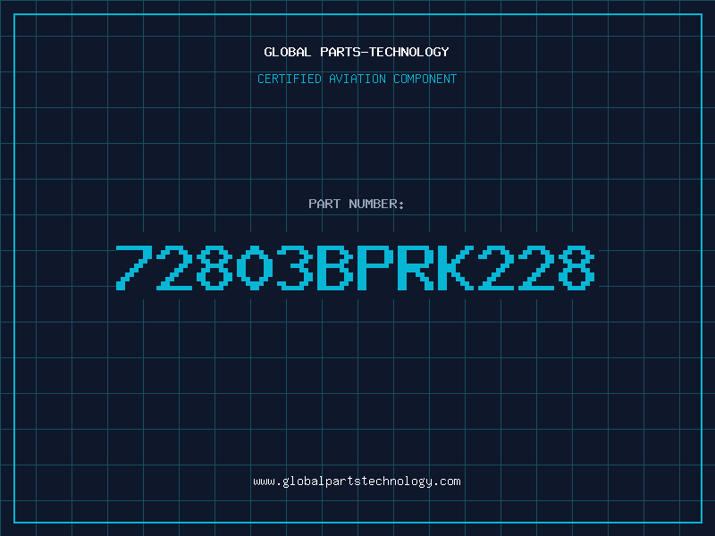 Aviation Part 72803BPRK228