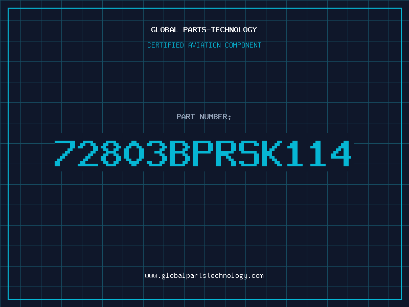 Aviation Part 72803BPRSK114