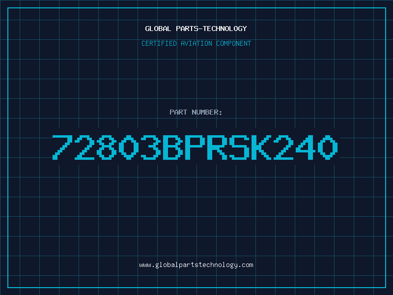 Aviation Part 72803BPRSK240