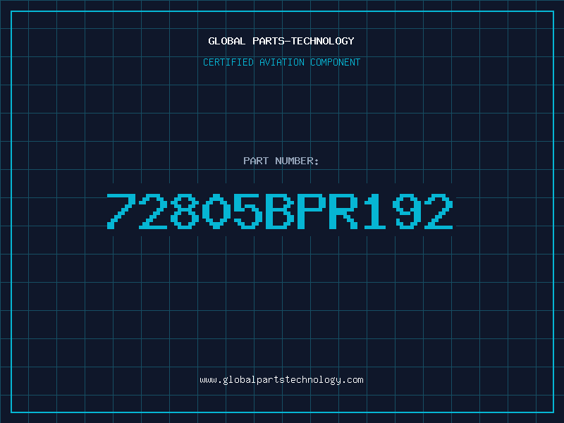 Aviation Part 72805BPR192