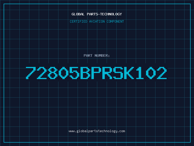 Aviation Part 72805BPRSK102
