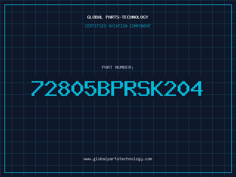 Aviation Part 72805BPRSK204