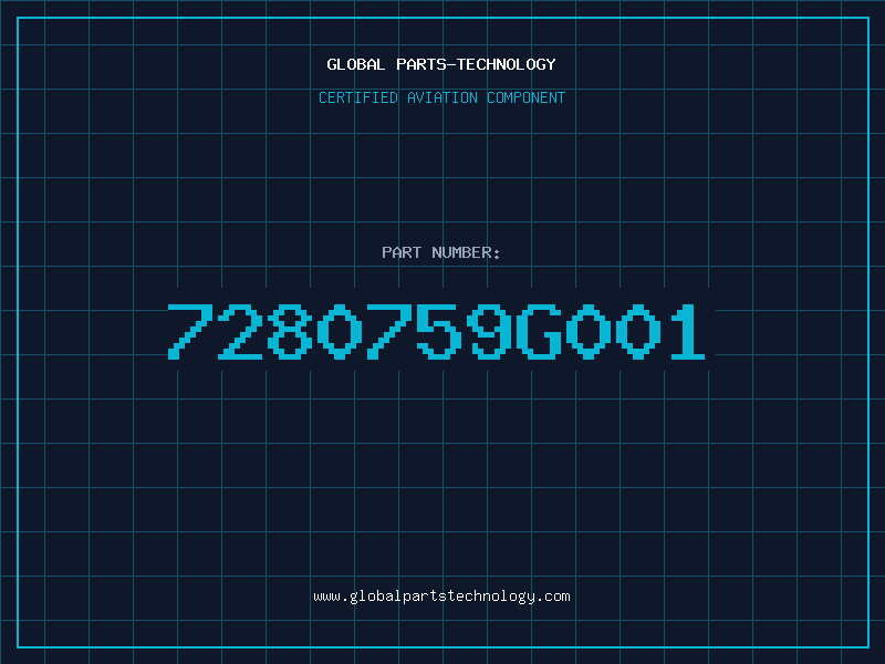 Aviation Part 7280759G001