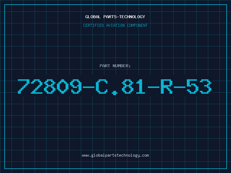 Aviation Part 72809-C.81-R-53
