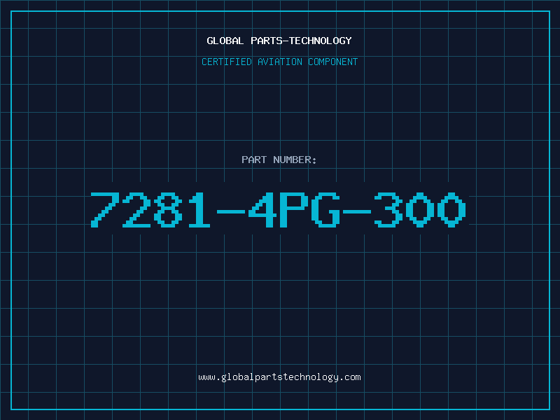 Aviation Part 7281-4PG-300
