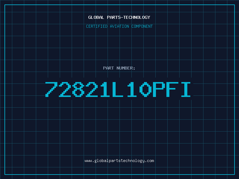 Aviation Part 72821L10PFI