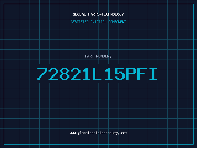 Aviation Part 72821L15PFI