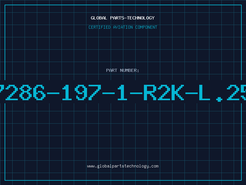 Aviation Part 7286-197-1-R2K-L.25
