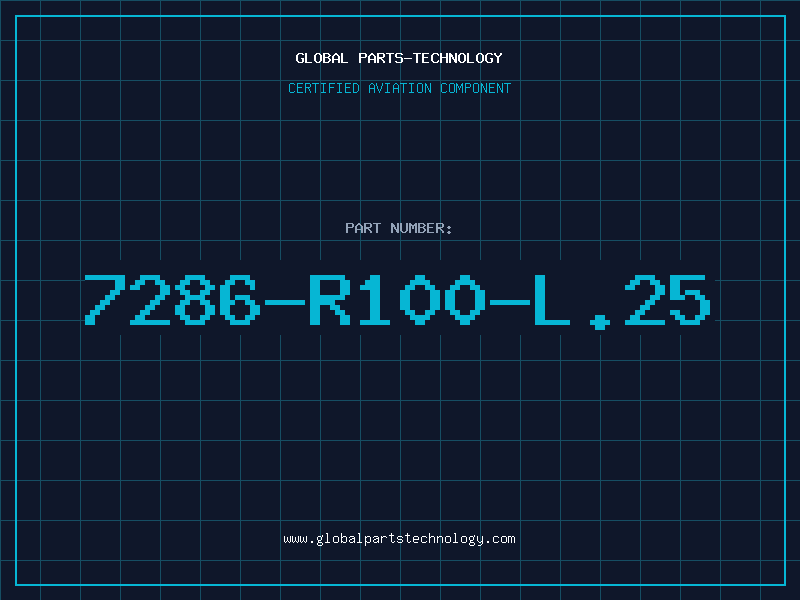 Aviation Part 7286-R100-L.25