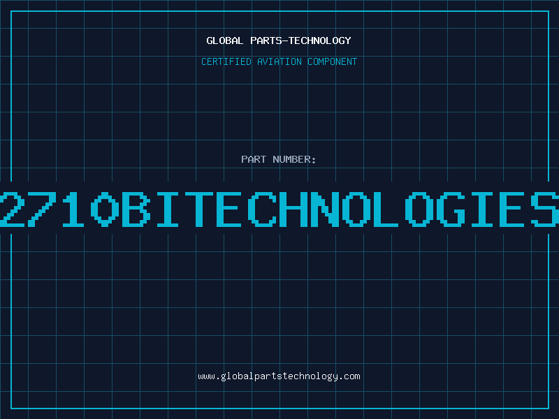 Aviation Part 72862710BITECHNOLOGIESCORP