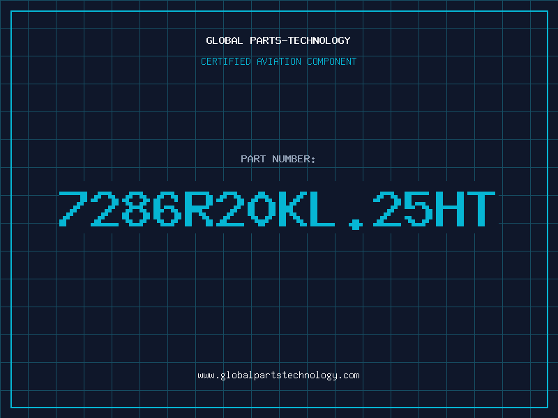 Aviation Part 7286R20KL.25HT