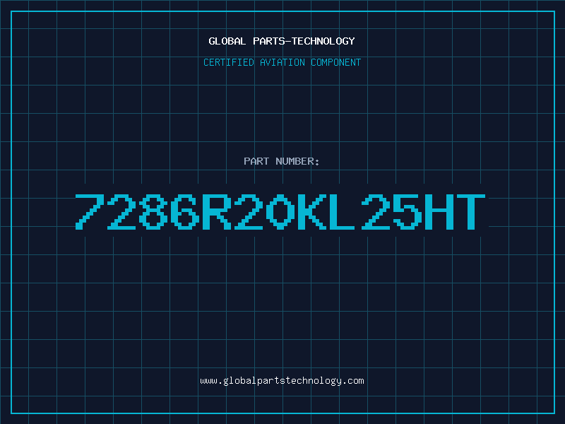 Aviation Part 7286R20KL25HT