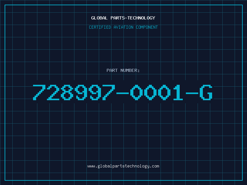 Aviation Part 728997-0001-G