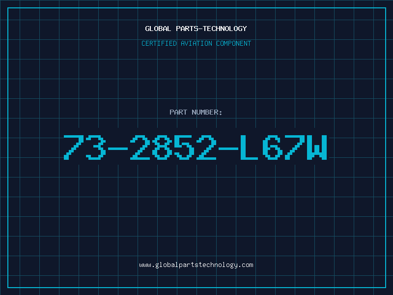Aviation Part 73-2852-L67W