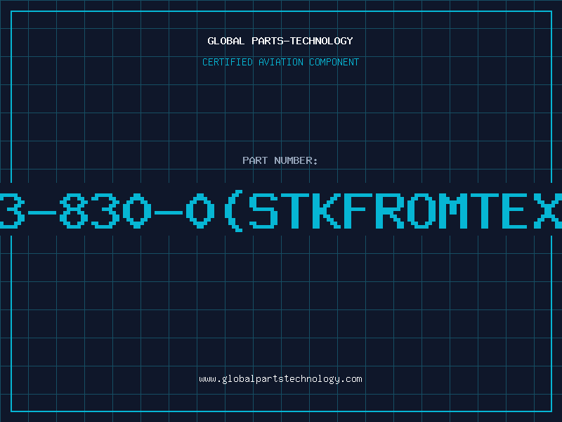 Aviation Part 73-830-0(STKFROMTEXA