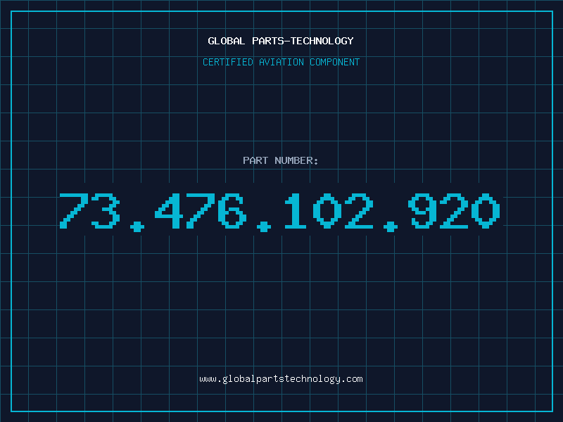 Aviation Part 73.476.102.920