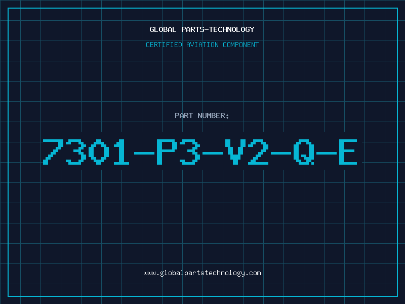 Aviation Part 7301-P3-V2-Q-E
