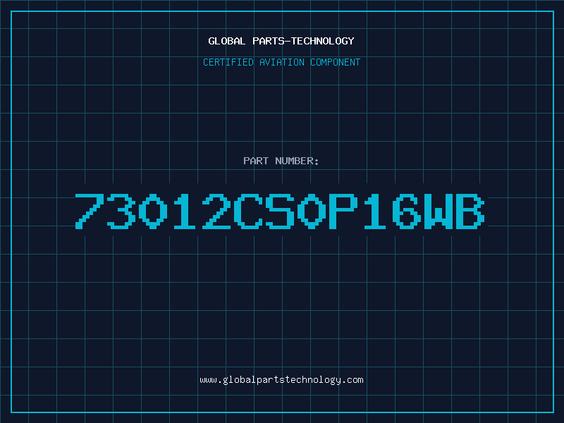 Aviation Part 73012CS0P16WB
