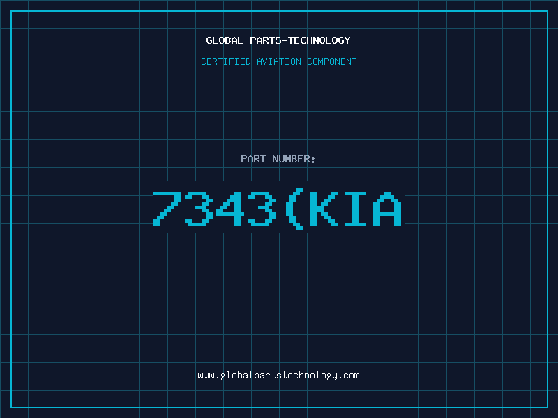 Aviation Part 7343(KIA
