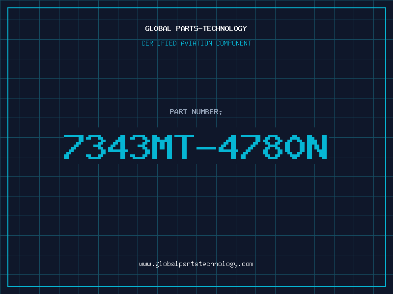 Aviation Part 7343MT-4780N