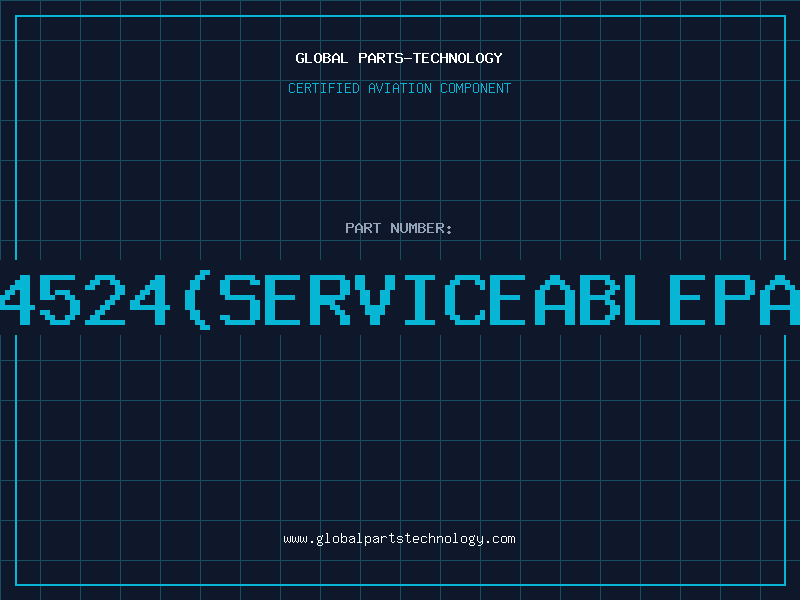 Aviation Part 734524serviceablepart