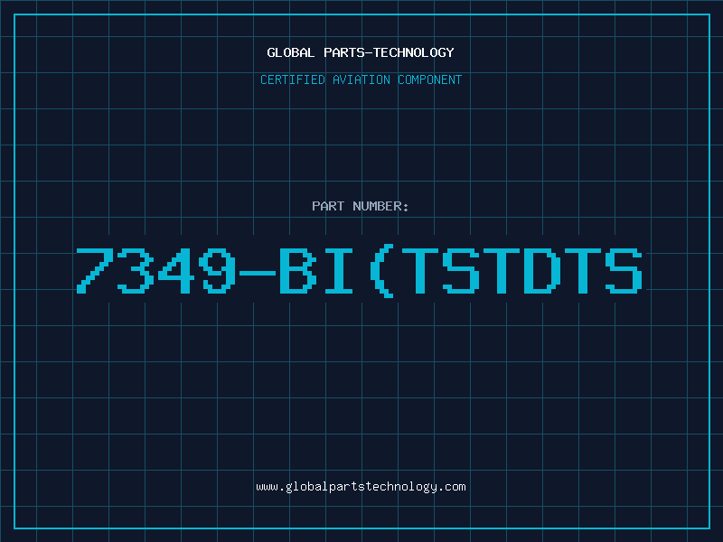 Aviation Part 7349-BI(TSTDTS