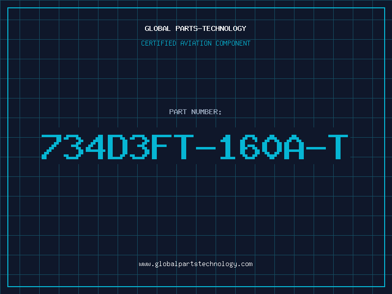 Aviation Part 734D3FT-160A-T
