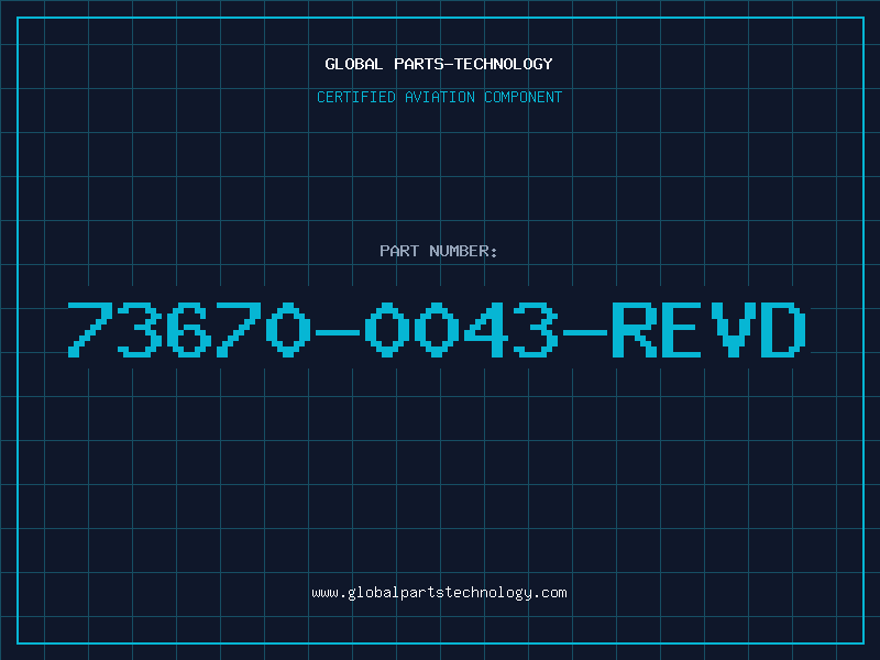 Aviation Part 73670-0043-REVD