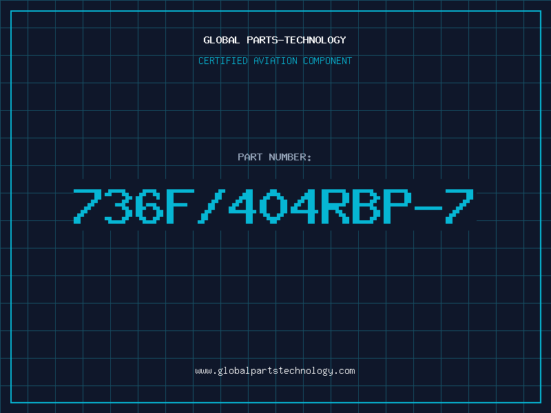 Aviation Part 736F/404RBP-7