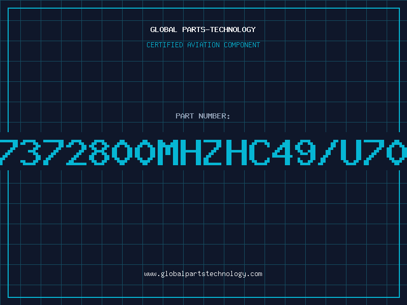Aviation Part 7372800MHZHC49/U70