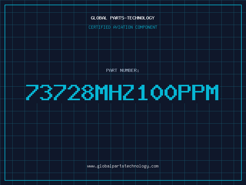 Aviation Part 73728MHZ100PPM