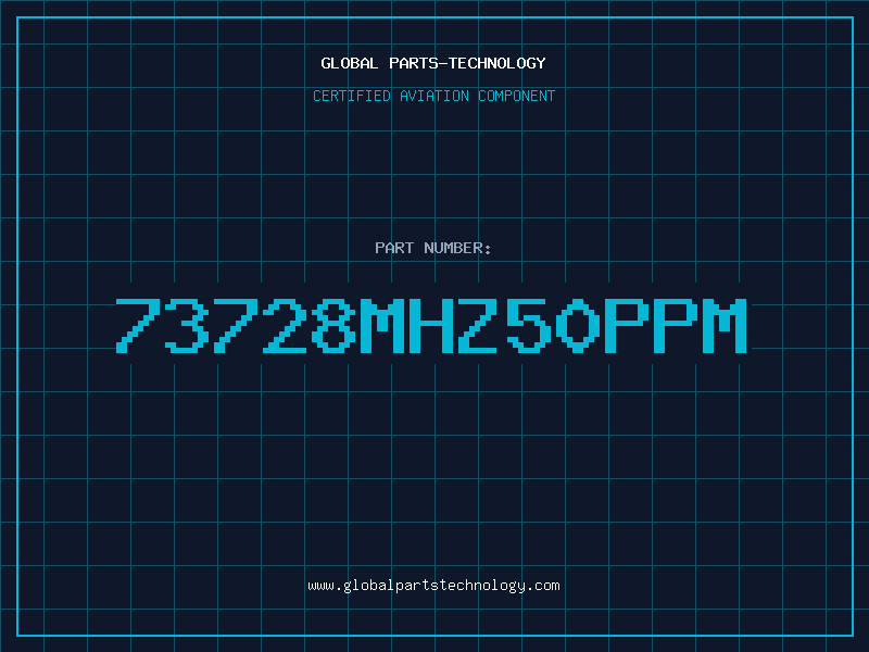 Aviation Part 73728MHZ50PPM